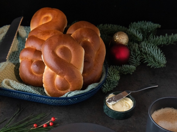 Luxe briochebroodjes, 6 stuks