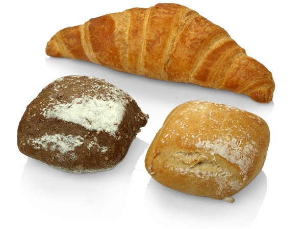 Ges. krok. mini broodjes, 12 stuks