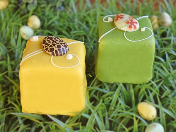 Paas Petit Fours groen
