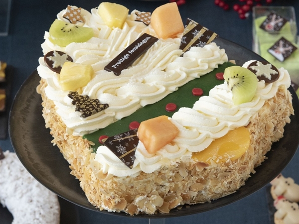 Slagroomkerstklok 8 pers