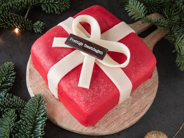 Cadeautaart kerst 6 pers.